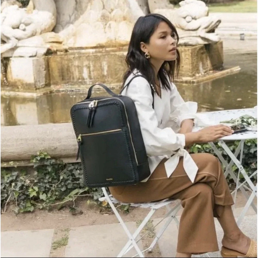 Kaya Calpak Laptop Backpack in Black